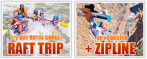 Royal Raft Trip & Royal Gorge Bridge Adrenaline Tickets